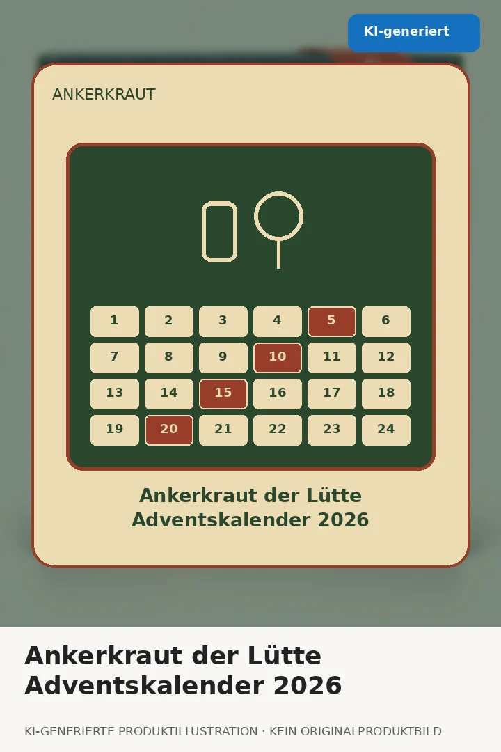 Ankerkraut Der Lütte Adventskalender 2026