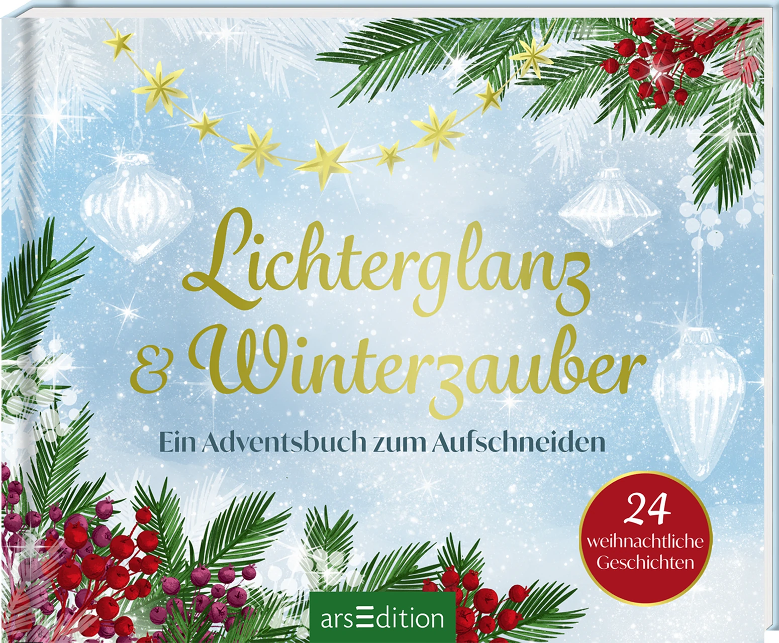 arsEdition 2026: Lichterglanz & Winterzauber – 24 weihnachtliche Geschichten – offizielles Cover
