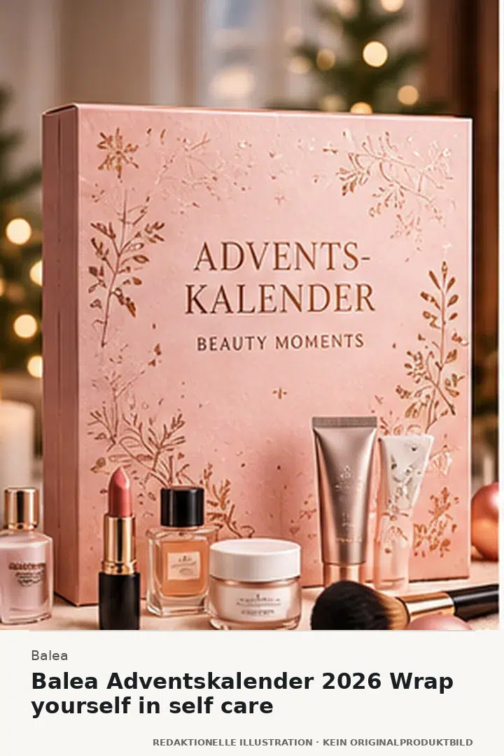 Balea Adventskalender 2026 Wrap yourself in self care