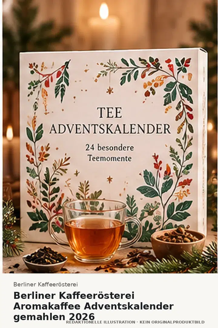 Berliner Kaffeerösterei Aromakaffee Adventskalender gemahlen 2026