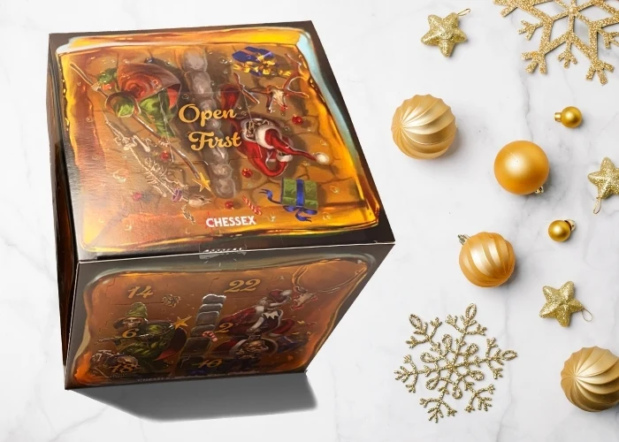 Chessex Holiday Dice Calendar 2026