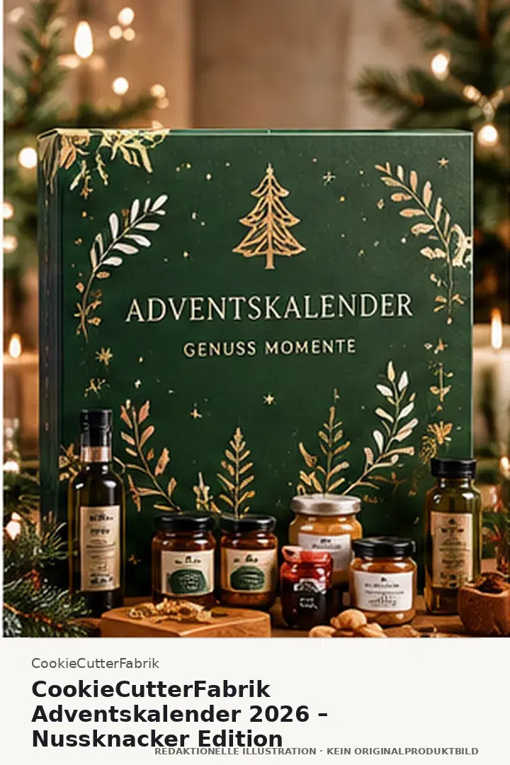 CookieCutterFabrik Adventskalender 2026 – Nussknacker Edition