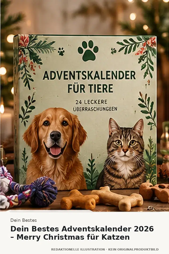 Dein Bestes Adventskalender 2026 – Merry Christmas für Katzen