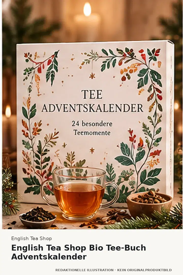 English Tea Shop Bio Tee-Buch Adventskalender