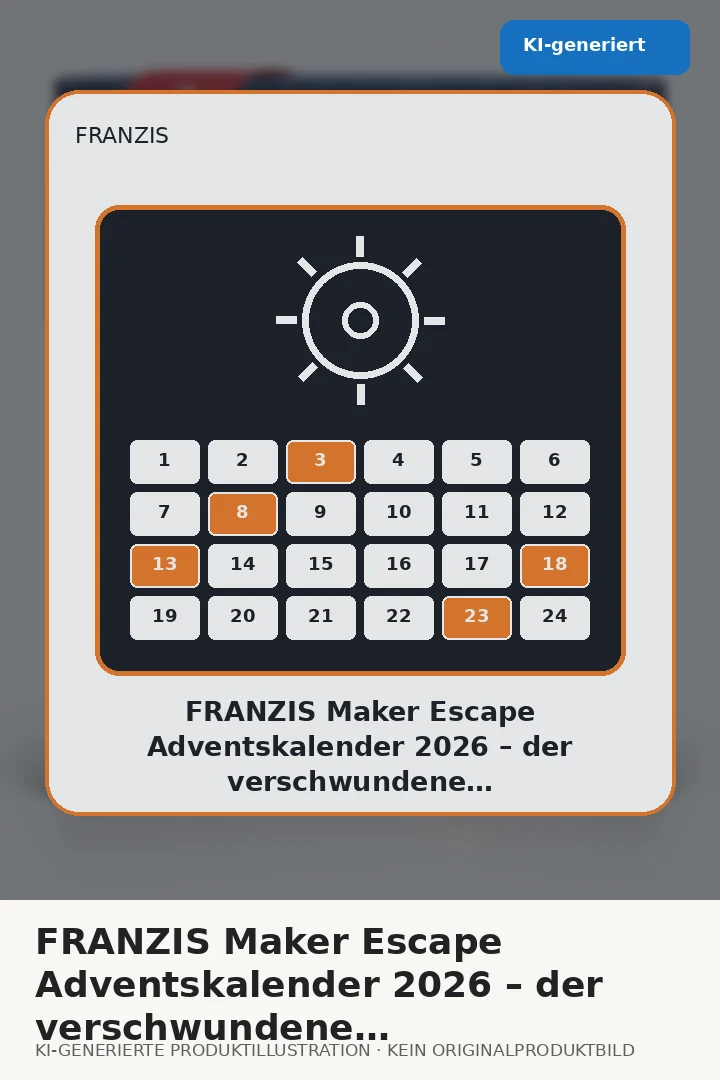FRANZIS Maker Escape Adventskalender 2026 – Der verschwundene Makey