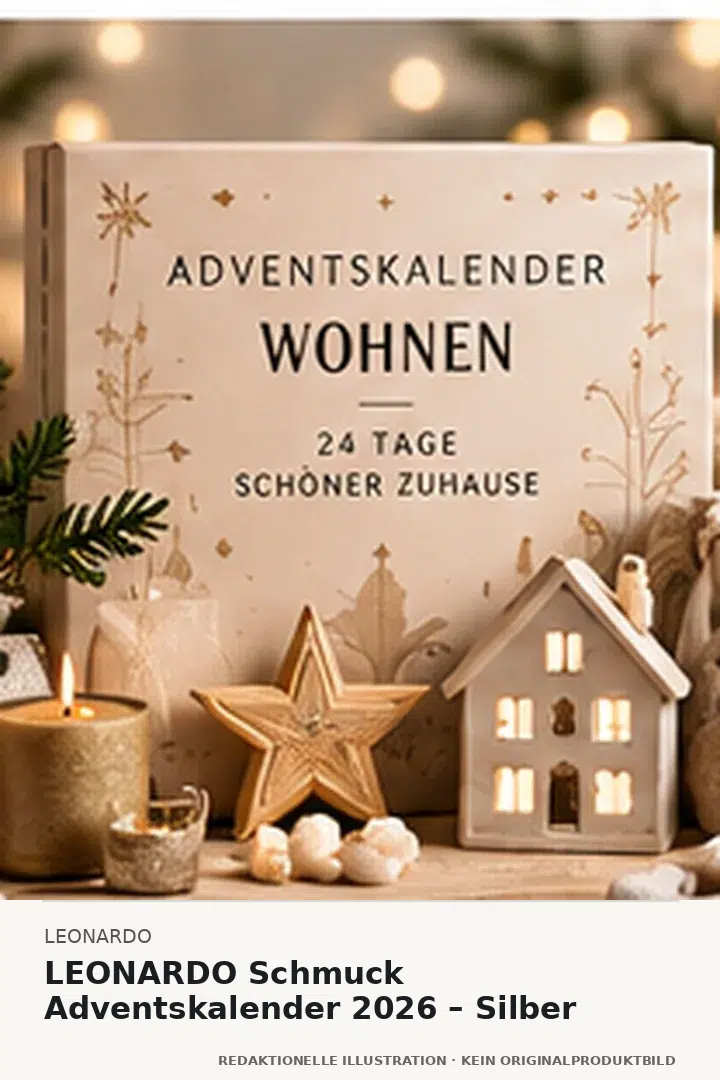 LEONARDO Schmuck Adventskalender 2026 – Silber