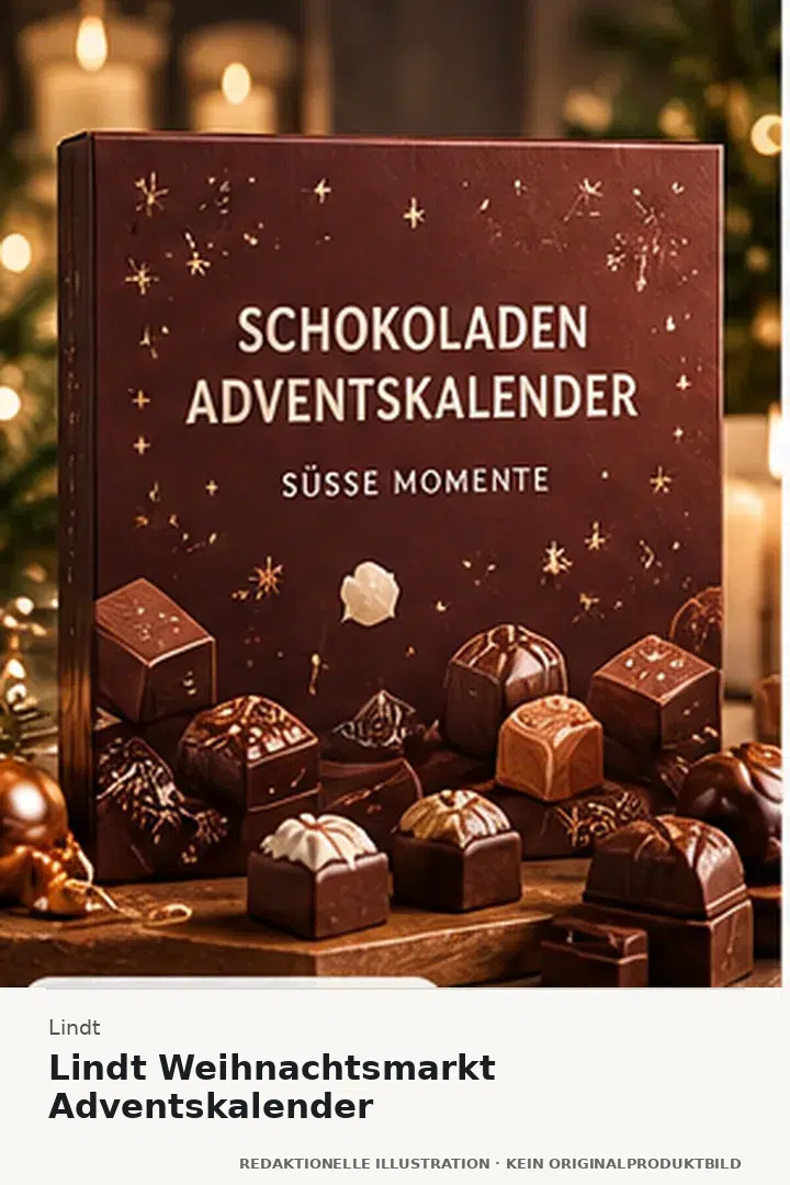 Lindt Weihnachtsmarkt Adventskalender