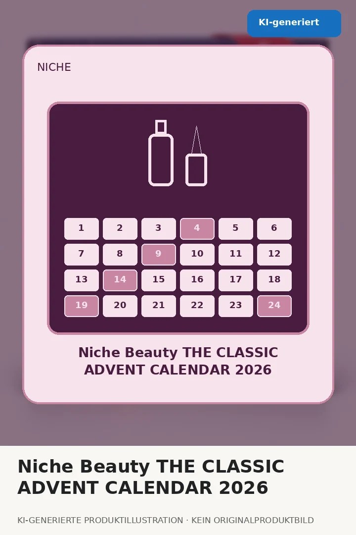 Niche Beauty THE CLASSIC ADVENT CALENDAR 2026