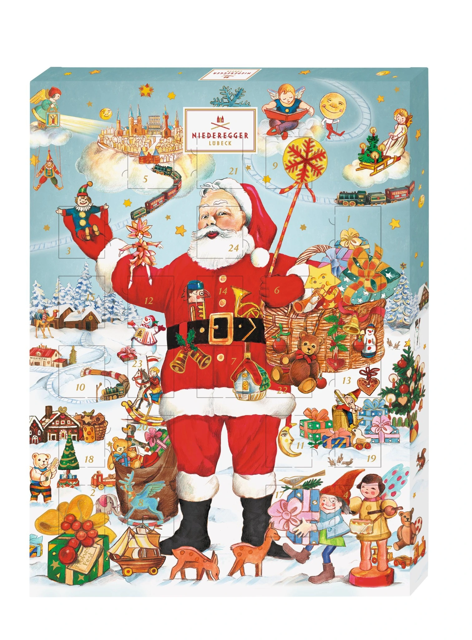 Niederegger Adventskalender »Weihnachtsmann« 2026