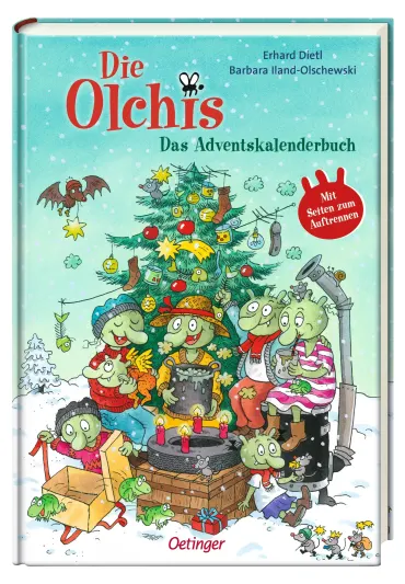 Die Olchis. Das Adventskalenderbuch