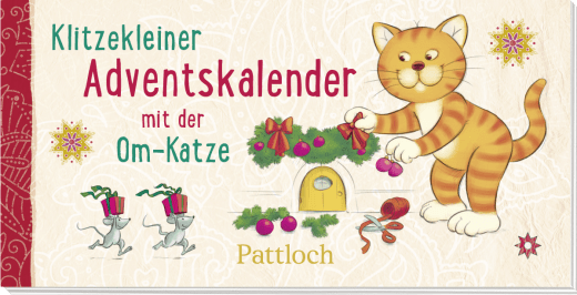 Klitzekleiner Adventskalender mit der Om-Katze