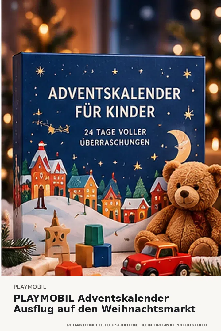 PLAYMOBIL Adventskalender Ausflug auf den Weihnachtsmarkt