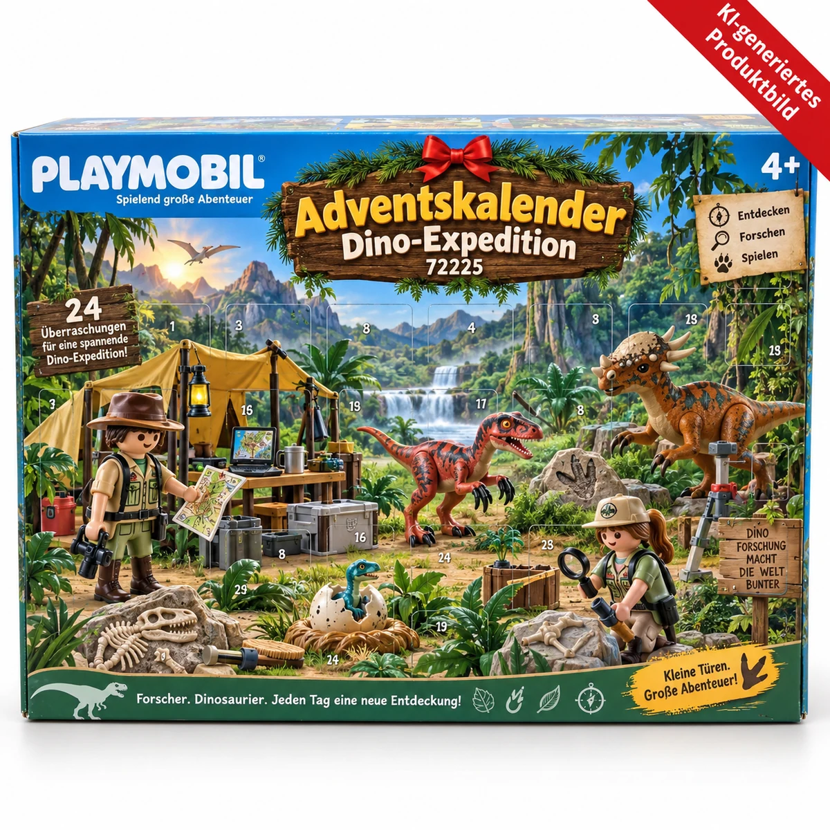 PLAYMOBIL Adventskalender: Dino-Expedition (72225)