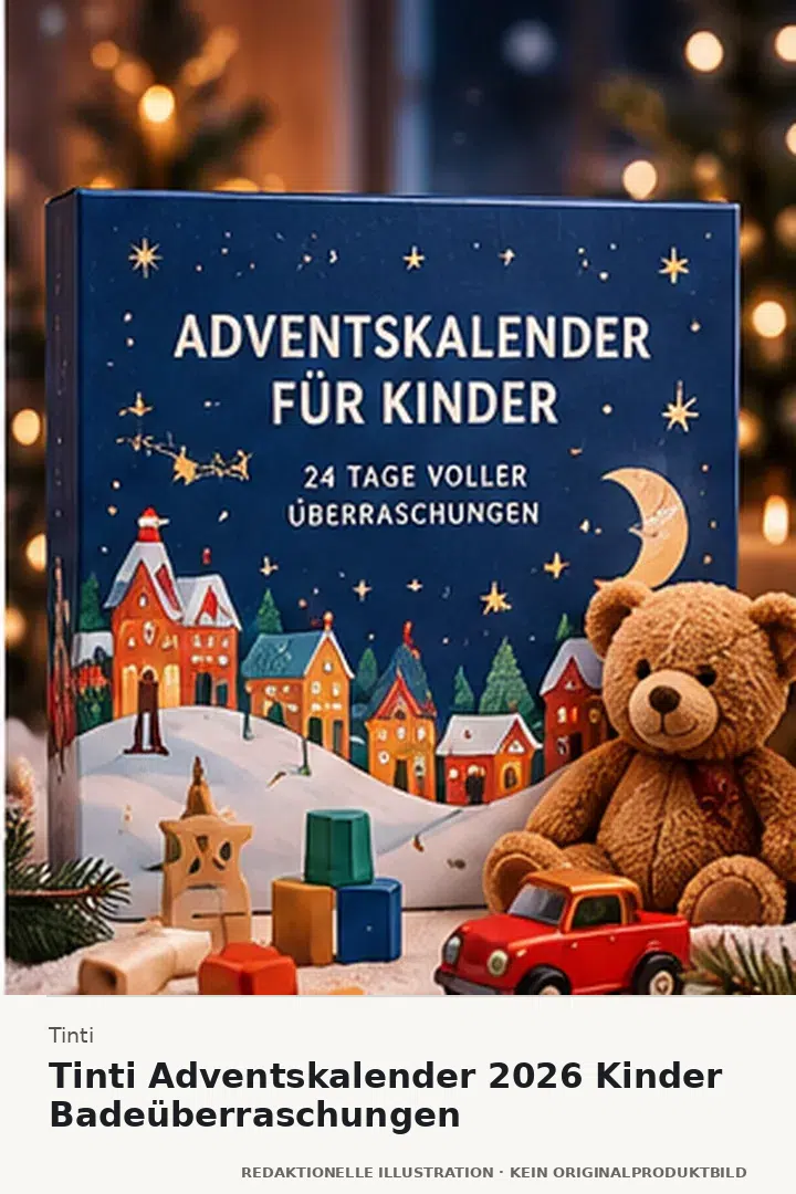 Tinti Adventskalender 2026 Kinder Badeüberraschungen
