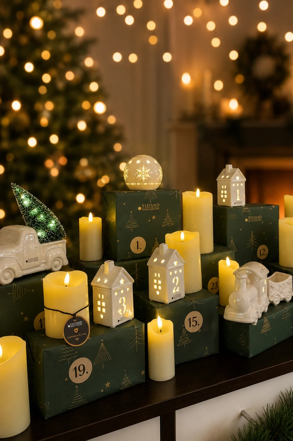 TIZIANO Stilvolle Weihnachtsträume Adventskalender 2026
