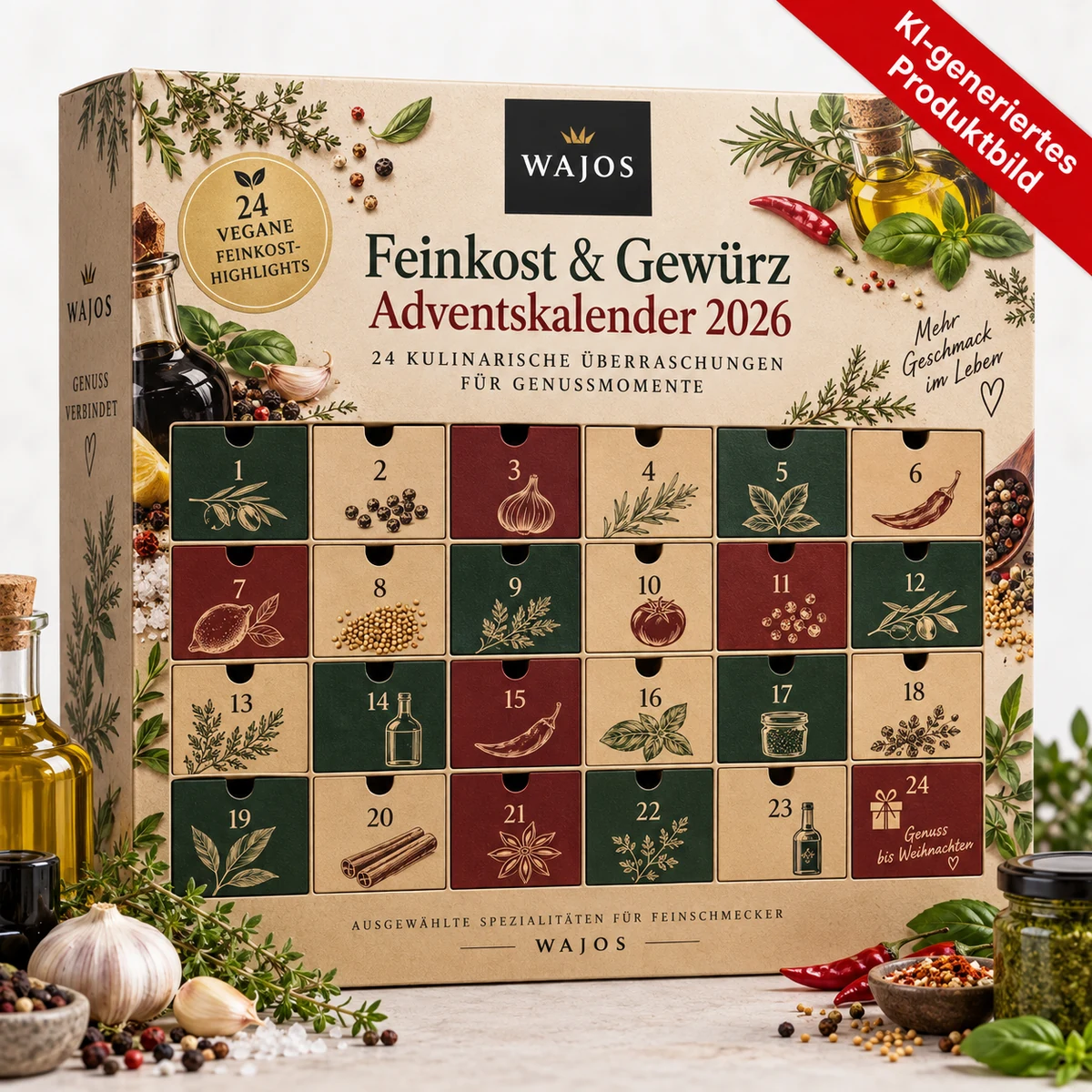 Wajos Feinkost & Gewürz Adventskalender 2026