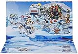 Star Wars Micro Force Adventskalender Winterkulisse, 24 Mini-Überraschungsfiguren zum Sammeln und 7 Exklusive Sticker