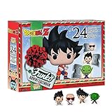Funko Advent Calendar: Dragon Ball Z - Goku - 24 Tage der Überraschung - Vinyl-Minifigur Zum Sammelns - Mystery Box - Geschenkidee - Feiertage zu Weihnachten Für Mädchen, Jungen und Kinder
