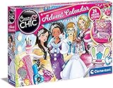 Clementoni Crazy Chic Adventskalender 2023 - Beauty Weihnachtskalender mit Schmuck, Make-up, Tattoos & tollen Accessoires - Für Kinder ab 6 Jahre, 18673